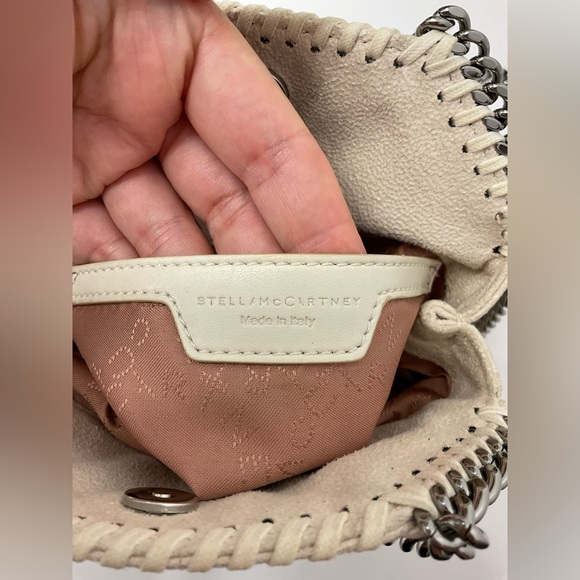 STELLA MCCARTNEY Tiny Quilted Eco Shaggy Deer Tote Bag - Picture 12 of 15